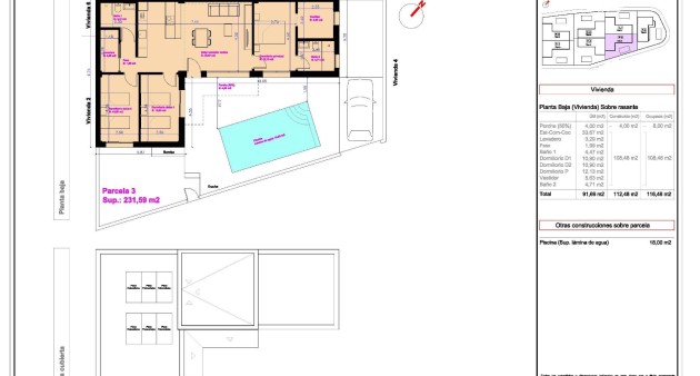 Nouvelle construction - Quad house - Daya Nueva - Centro