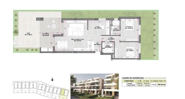 Nieuwbouw - Appartement - Alhama de Murcia - Condado De Alhama