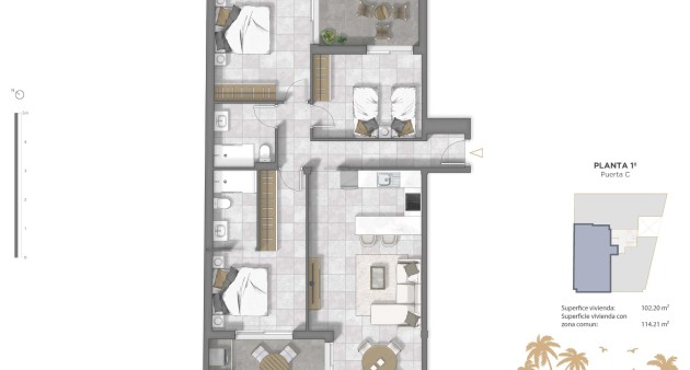 Nowo zbudowane - Apartament - Guardamar del Segura - Pueblo