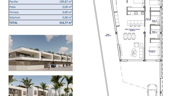 Nieuwbouw - Bungalow - Pilar de La Horadada - pueblo