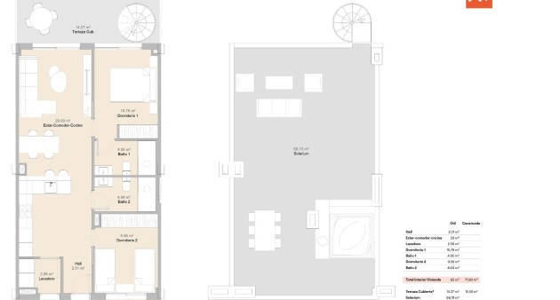 Nueva construcción  - Ático - La Nucia - Ciudad Deportiva