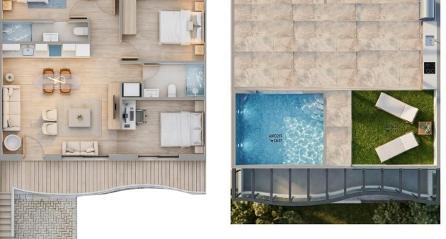 New Build - Bungalow - Pilar de La Horadada - parques de Andromeda