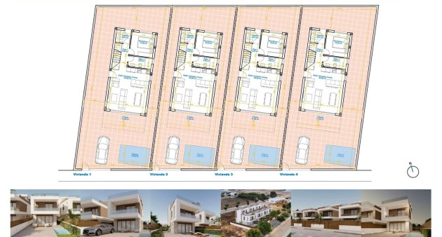 New Build - Villa - Pilar de La Horadada - pueblo