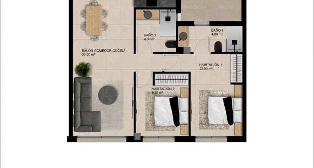 Nieuwbouw - Appartement - Catral - pueblo