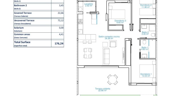 Nowo zbudowane - Apartament - Pilar de La Horadada - Playa de las Higuericas