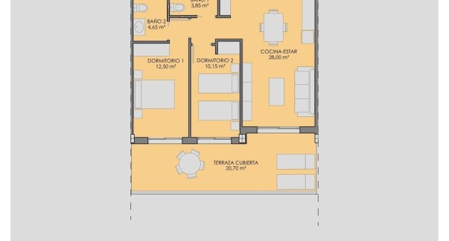 Nueva construcción  - Piso - Los Alcázares - Serena Golf
