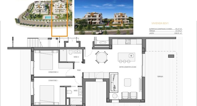 Nybygg - Leilighet - Fuente Álamo - Hacienda del Alamo