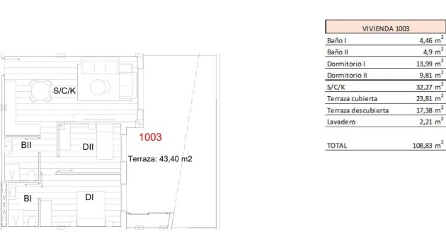 Nouvelle construction - Apartment - San Miguel - Pueblo