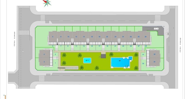 New Build - Bungalow - Pilar de La Horadada - pueblo