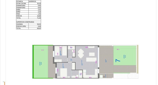 New Build - Bungalow - Pilar de La Horadada - pueblo