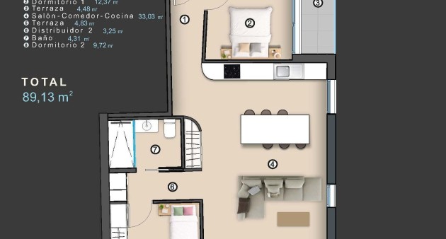 Nouvelle construction - Apartment - Torrevieja - Centro