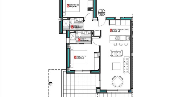 New Build - Apartment - Torrevieja - Aguas Nuevas