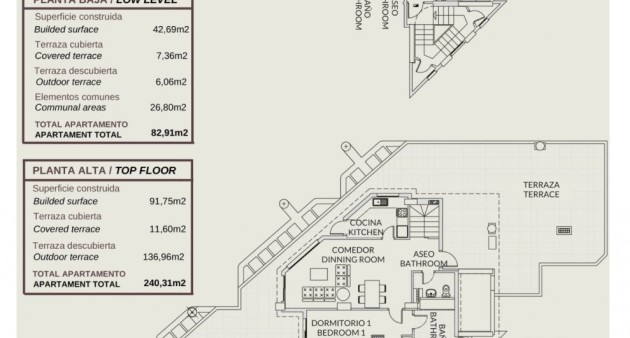 Nybygg - Toppleilighet - Calpe - Playa La Fossa