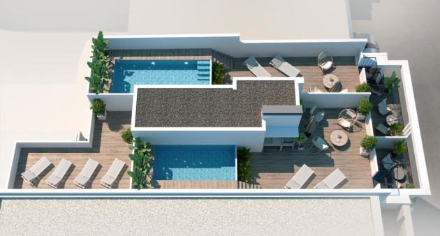 Nybygg - Toppleilighet - Torrevieja - Playa de El Cura