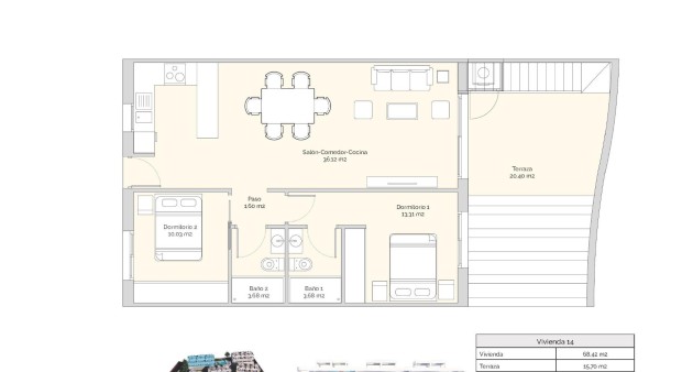 Nybygg - Toppleilighet - Finestrat - Puig Campana Golf