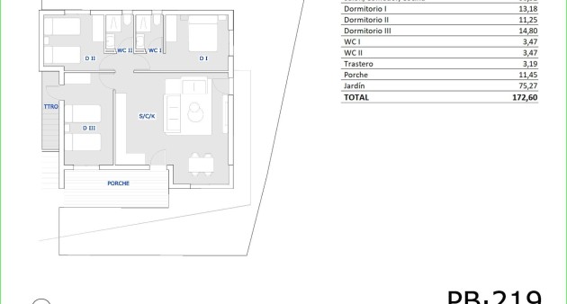 Nybygg - Bungalow - San Miguel - Pueblo