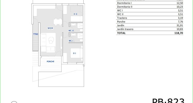 Nowo zbudowane - Bungalow - San Miguel - Pueblo