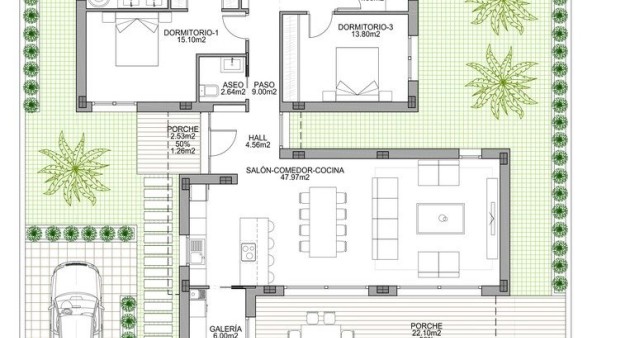 Nybygg - Villa - Benijófar - Polideportivo