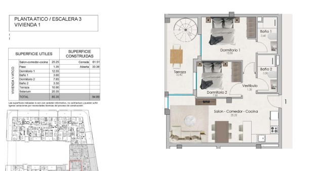 New Build - Penthouse - Santa Pola - Estacion de autobuses