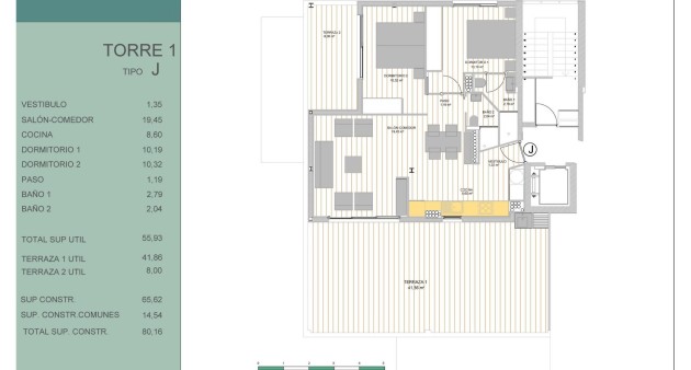 Nybygg - Toppleilighet - Guardamar del Segura - Avda del Puerto