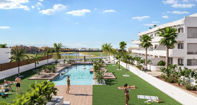 Novostavba - Apartment - Los Alcázares - La Serena Golf