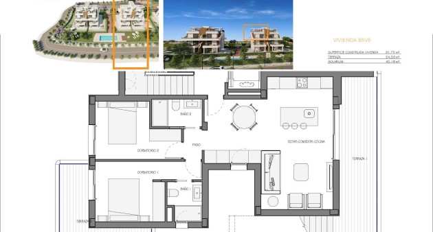 Nowo zbudowane - Penthouse - Fuente Álamo - Hacienda del Alamo