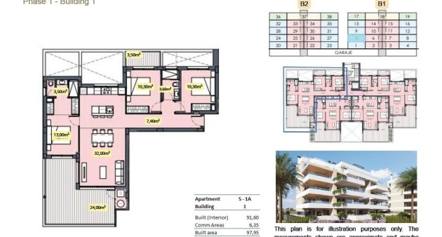 New Build - Apartment - Torre Pacheco - Santa Rosalia Lake And Life Resort