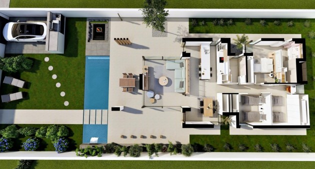 Nowo zbudowane - Willa - San Fulgencio - El Oasis