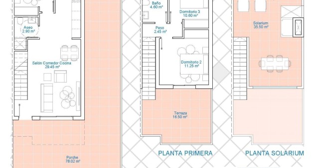 New Build - Villa - Pilar de La Horadada - Lo Monte