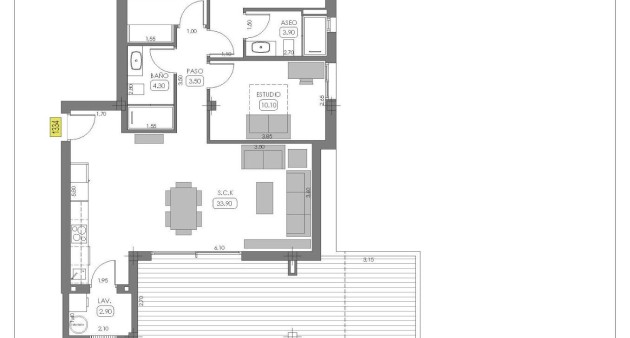 Nybygg - Bungalow - Algorfa - La finca golf