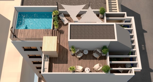 Nowo zbudowane - Apartament - Torrevieja - Playa del Acequión