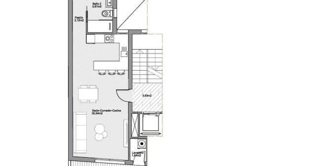 Nybygg - Toppleilighet - Torrevieja - Centro