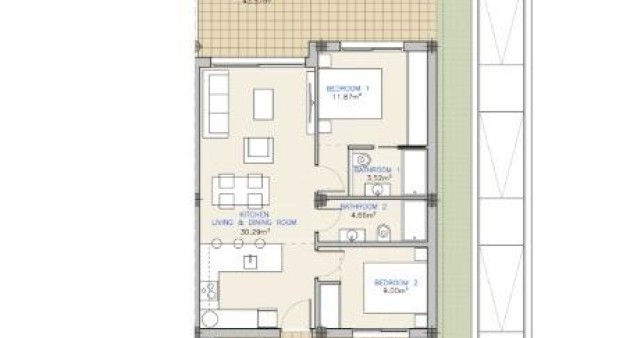 Nowo zbudowane - Apartament - Los Alcázares - Serena Golf