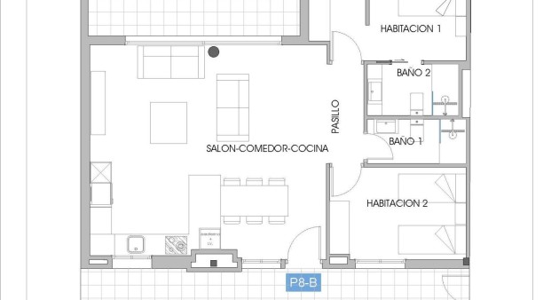 Nybygg - Toppleilighet - Villajoyosa - Cala de Finestrat