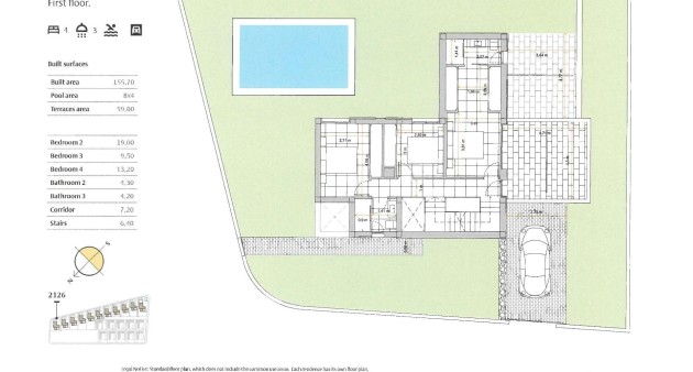 Nybygg - Villa - Algorfa - La finca golf