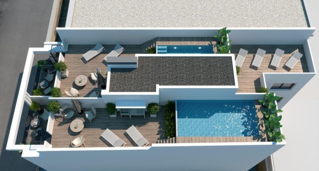 Nowo zbudowane - Penthouse - Torrevieja - Playa de El Cura