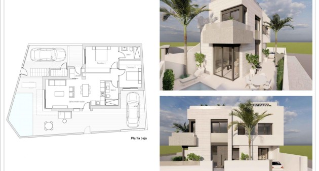 Nowo zbudowane - Bungalow - Pilar de La Horadada - pueblo