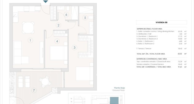 Novostavba - Apartment - Benijófar - Pueblo