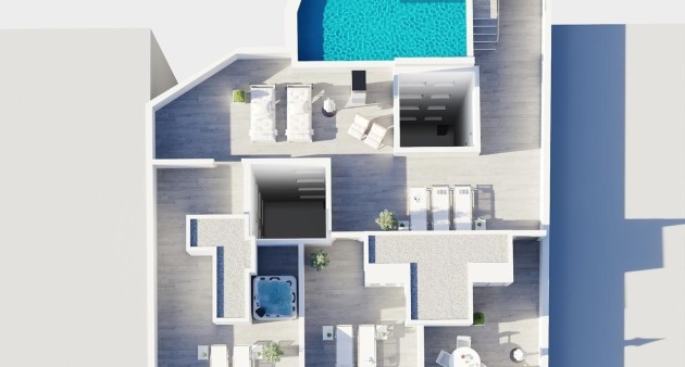 Nybygg - Toppleilighet - Torrevieja - Centro
