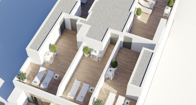 Nybygg - Toppleilighet - Torrevieja - Centro
