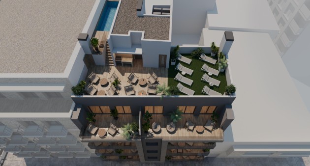 Nybygg - Toppleilighet - Torrevieja - Centro