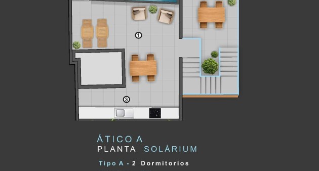Nybygg - Toppleilighet - Torrevieja - Centro