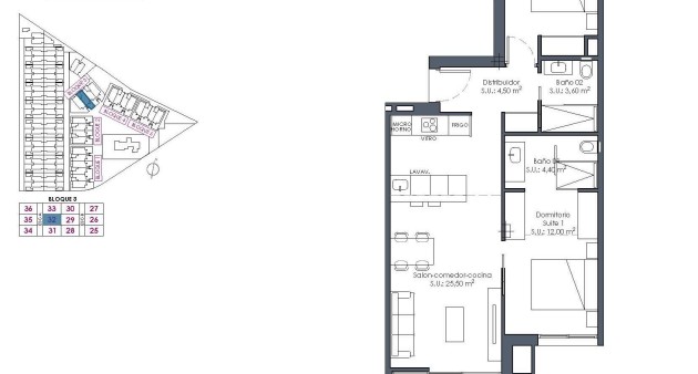 Nowo zbudowane - Apartament - Los Alcázares - Serena Golf