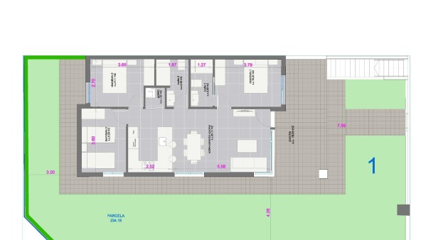 Nowo zbudowane - Bungalow - Pilar de La Horadada - pueblo