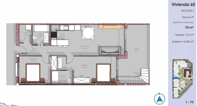 Nieuwbouw - Penthouse - Guardamar del Segura - El Raso