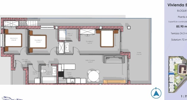 Nieuwbouw - Penthouse - Guardamar del Segura - El Raso