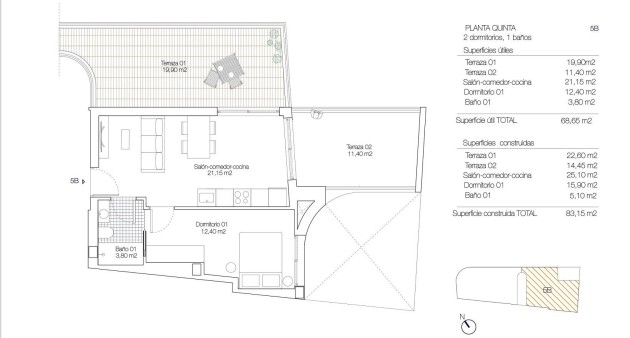 Nowo zbudowane - Penthouse - Torrevieja - Playa de los locos