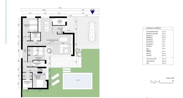 Nouvelle construction - Villa - BAÑOS Y MENDIGO - Altaona Golf