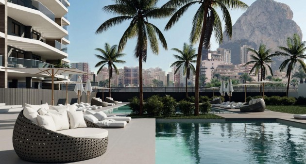 Nowo zbudowane - Apartament - Calpe - Playa Cantal Roig