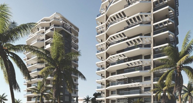 Nowo zbudowane - Apartament - Calpe - Playa Cantal Roig
